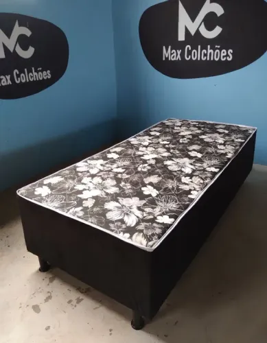 Cama Box Solteiro - Nova