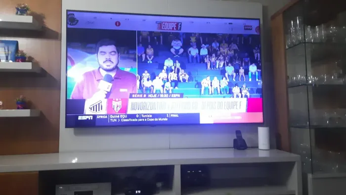 Sem televisão porque pifou? Conserto.
