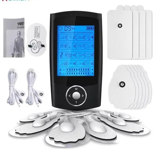 Aparelho eletrochoque fisioterapia, massageador elétrico
