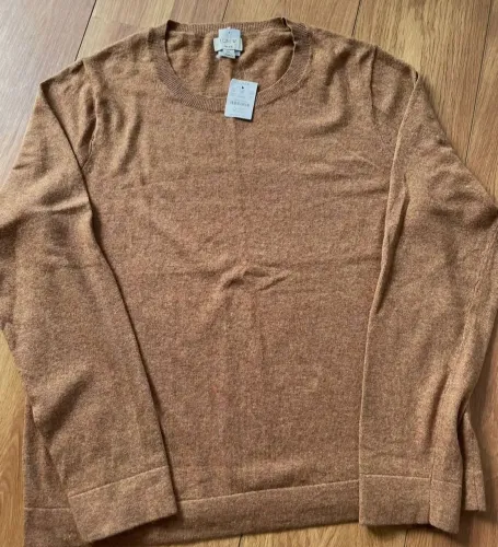 Malha Marron J.CREW Tamanho GG Nova c etiqueta
