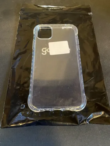 Capinha Iphone 11 GoCase Transparente NUNCA USADA COM EMBALAGEMM