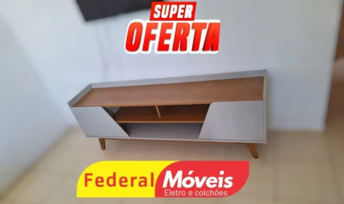 Rack Simples Novo - Moderno, Compacto e Funcional!