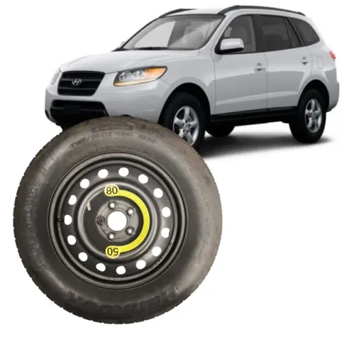 Estepe Fino Hyundai T165/90R17 5 Furos