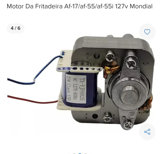 Motor da Airfryer Mondial - Novo