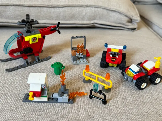 Lego conjunto Bombeiros original