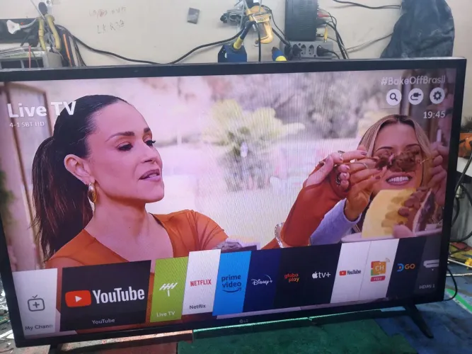 TV LG 43 smart topp Wi-Fi  Netflix  YouTube 