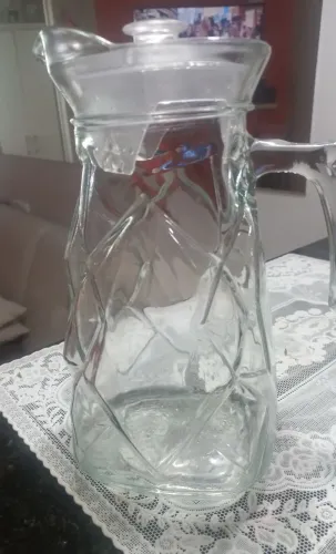 Jarra  2litros para agua ou suco de vidro 