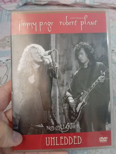 DVD Jimmy Page + Robert Plant Unledded + No quarter  show de 1994 