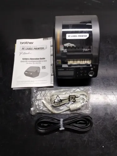 Impressora de etiquetas Brother QL 650 TD, Equipamento Novo.