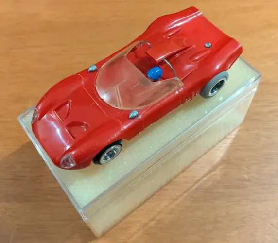 Autorama Estrela Carro Alfa Romeo Vermelho Original- Anos 60