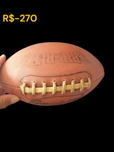 Bola de Futebol Americano Antiga