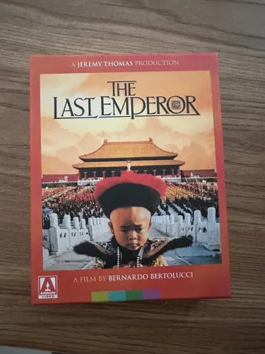 Blu ray 4k The Last Emperor Arrow Video edição de colecionador