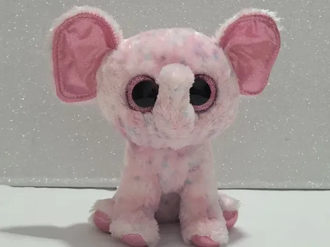 Pelúcia Elefante TY Beanie Boo Ellie