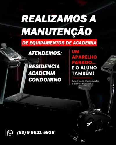 Conserto de Esteiras e Máquinas Fitness - Qualidade com Preço Baixo!