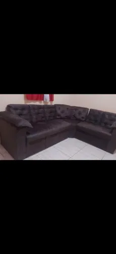 Sofá De Canto Com Braço