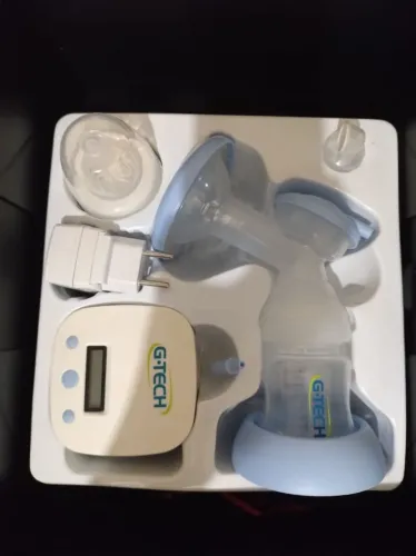 Bomba tira leite automatica estimulador Bivolt Smart LCD