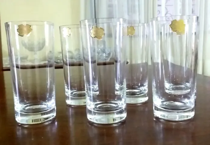 Jogo de 6 Copos Long Drink Cristal 