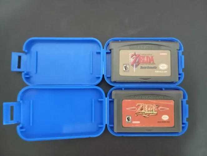 Fita , cartucho, Jogo ZELDA MINISH CAP  e  LINK TO THE PAST 