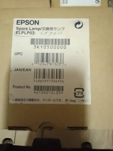 Lampada Para Projetor Epson Elplp03