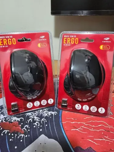 Mouse Sem Fio Ergonomico C3 Tech!