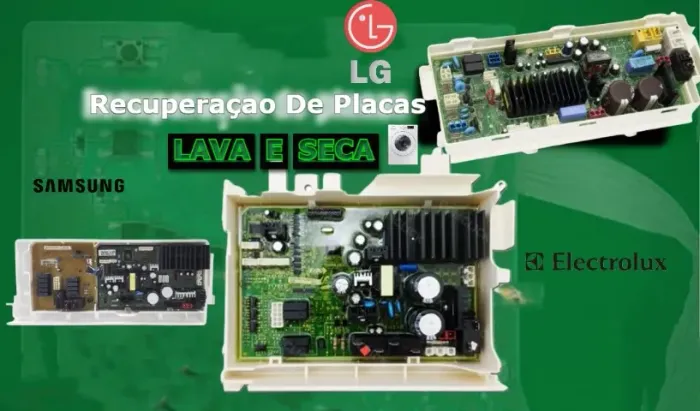 Placas  Lava e Seca   Reparo (Conserto) 