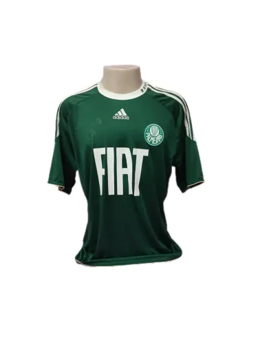 Camisa Palmeiras Adidas Fiat  2010 - Verde - Tamanho G