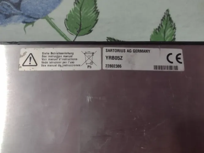 Bateria externa recarregável Sartorius YRB05Z