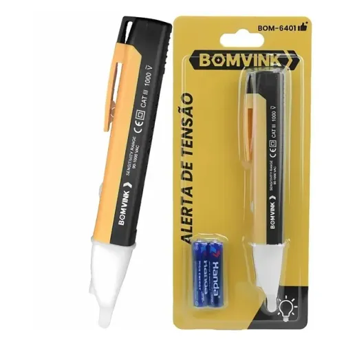 Detector de Tensão Elétrica Bomvink BOM-6401 - WZetta