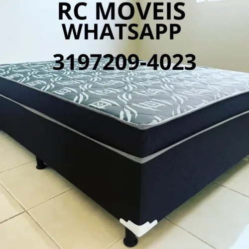 Cama Box Casal OrthoBox D33 - Conforto e Resistência