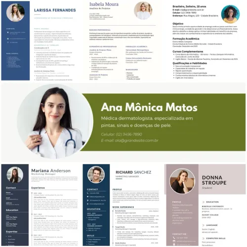 Currículo Profissional Pronto em Minutos