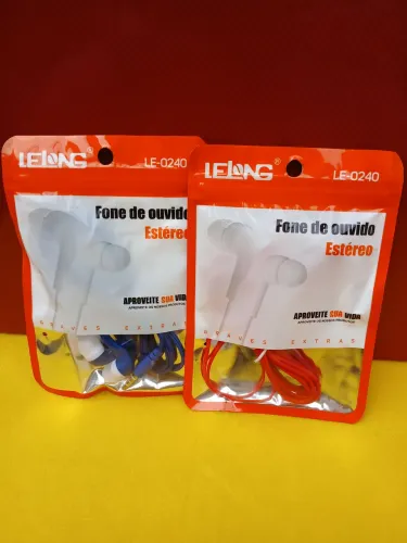Fone Lelong LE-0240 (cores diversas disponíveis) R$ 10,00 (retirada no local)