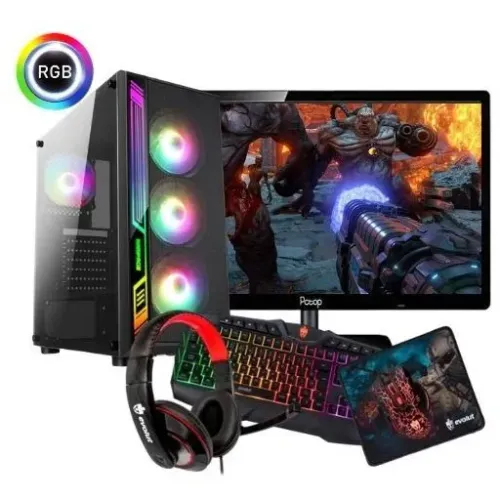 pc gamer core i5 16 giga de ram ssd de 120 mas hd de 500 giga entrega gratis