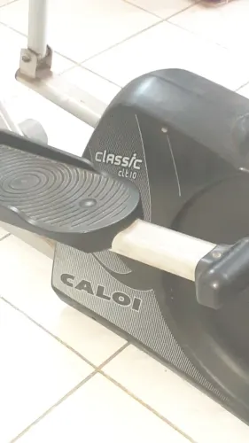 Elíptico Residencial Classic CLT-10 (Athletic/Caloi) ? 8 níveis, suporta 150 kg