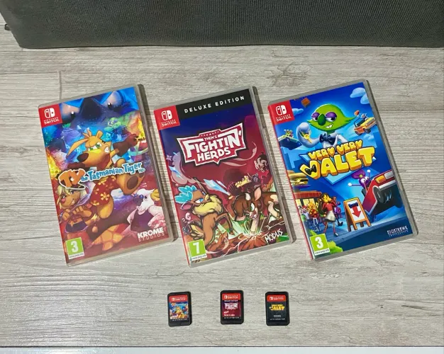 Nintendo Switch Lote 3 Jogos Oportunidade