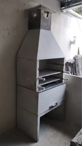 Churrasqueira pré-moldada sem revestimento a partir de R$: 1,300.00 á vista 