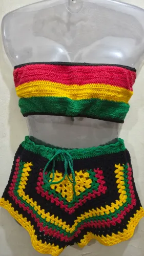 Conjunto de crochê 