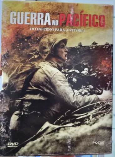 DVD Guerra no Pacífico do inferno a vitória - 4 discos