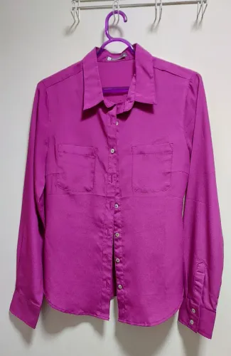 Camisa manga longa feminina