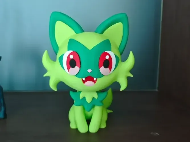 figure Sprigatito pokemon 20 cm,