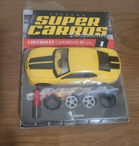 Miniatura Chevrolet Camaro SS RS - Super Carros Inesquecíveis