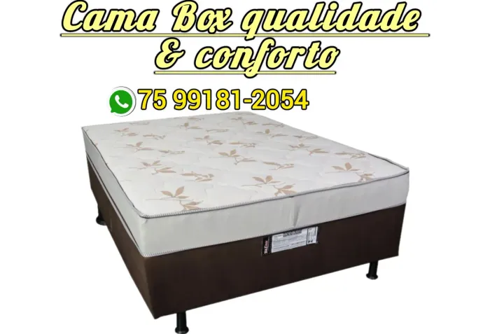 Cama Box Qualidade e Conforto