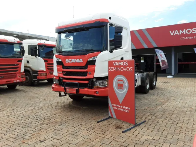 Scania G 450  A 6x4 2p (diesel)(E5) 2019/2019 Vamos Seminovos Goiania