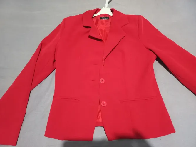 Blazer Vermelho Feminino