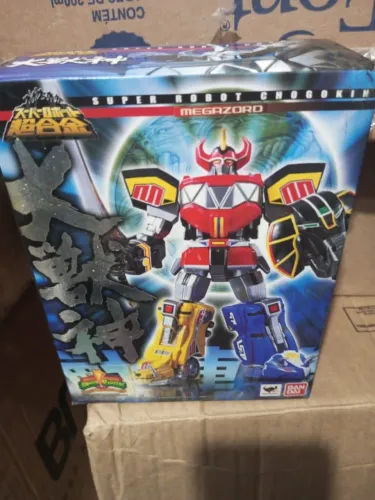 Megazord Src super robot chogokin Bandai boneco figura
