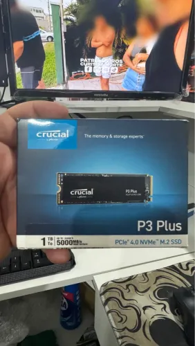 SSD Crucial P3 Plus 1TB PCIe 4.0 NVMe M.2