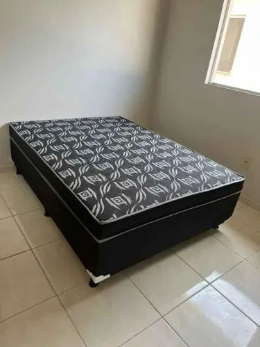 Cama Box Casal Completa - Conforto e Qualidade!