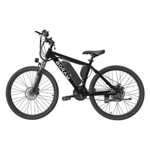 BICICLETA ELÉTRICA BORAM 25km/h ETM103L e ETM103P 350w Laranja/Preta - BORAM