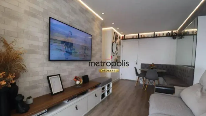 Apartamento à venda, 62 m² por R$ 624.000,00 - Vila Apiaí - Santo André/SP