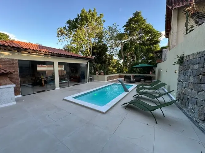Casa Costa Dourado Experiência Exclusiva 8 Suítes- Praia particular e piscina- Angra 