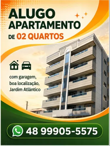 PROMOÇÃO!!! LOCAÇÃO ALUGUEL APARTAMENTO 2 QUARTOS JARDIM ATLÂNTICO FLORIANÓPOLIS FLORIPA